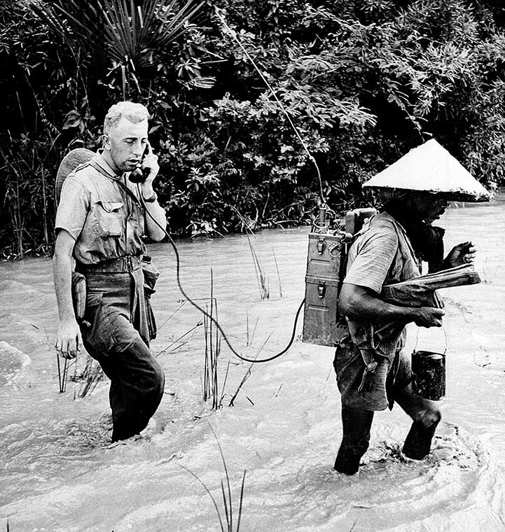 A Vietnamese Soldier From The French Indochinese Union Army